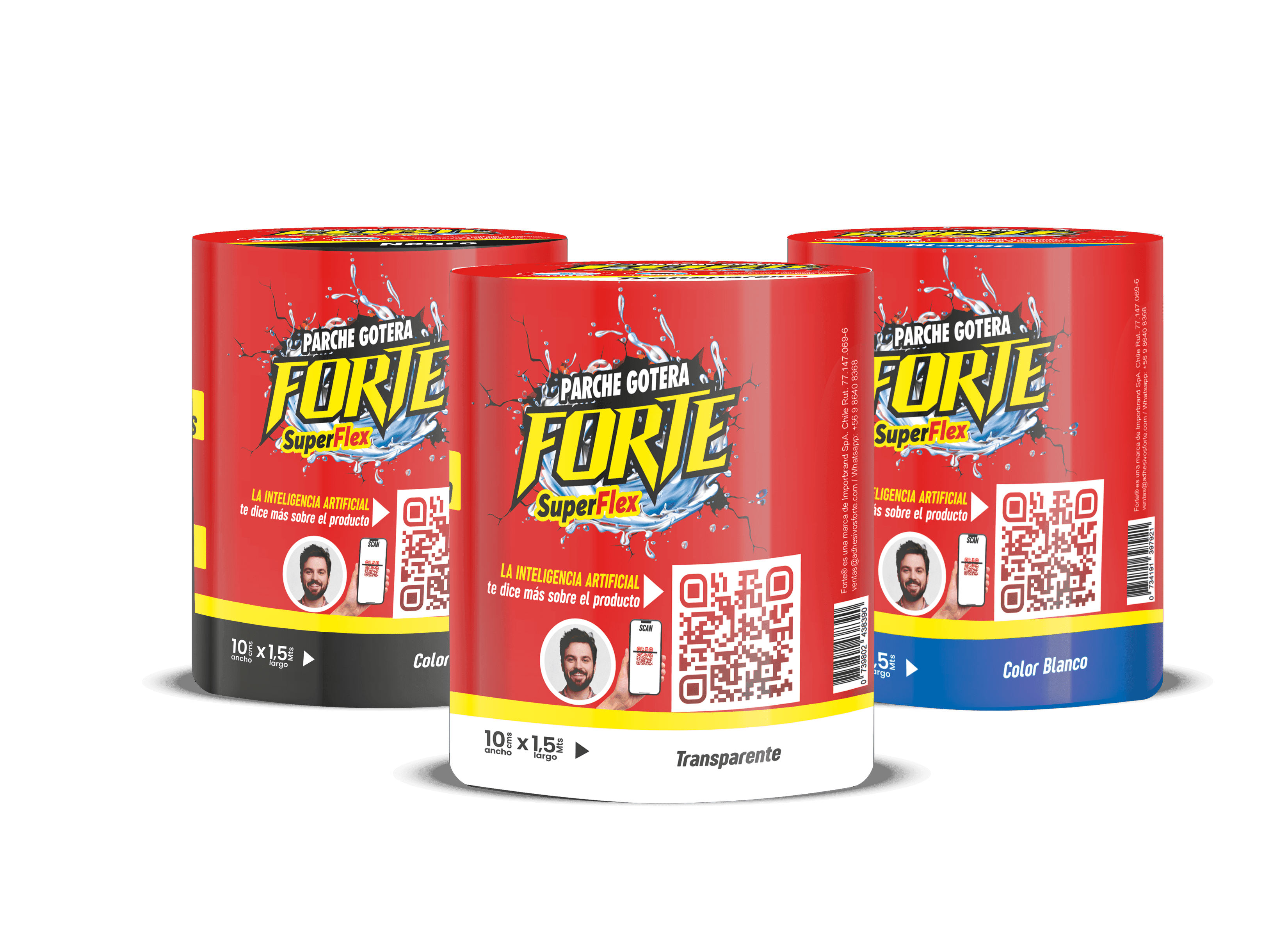 Cintas ParcheGotera FORTE® súper Flex